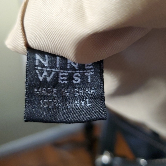 Super soft,  Nine West, black hobo bag - Picture 6 of 7